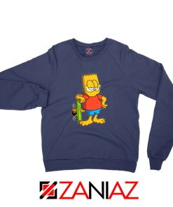 Garfield Simpson Navy Sweatshirt