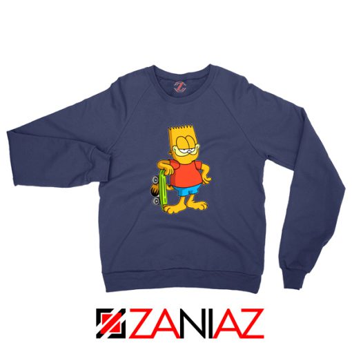 Garfield Simpson Navy Sweatshirt