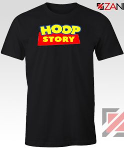 Hoop Story Funny Black Tshirt