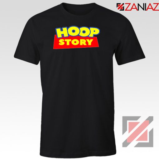 Hoop Story Funny Black Tshirt