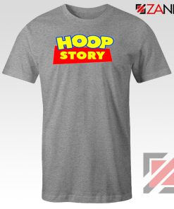 Hoop Story Funny Sport Grey Tshirt