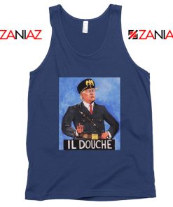 IL Douche Trump Navy Tank Top