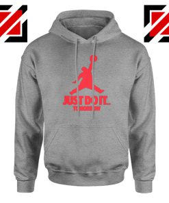 Just Do It Tomorrow Parody Sport Grey Hoodie