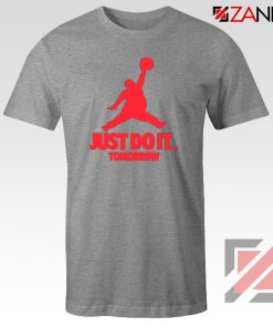 Just Do It Tomorrow Parody Sport Grey Tshirt