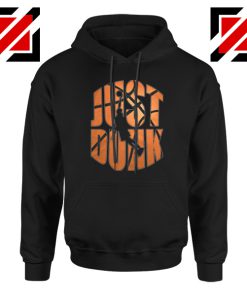 Just Dunk It Basketball Black Hoodie