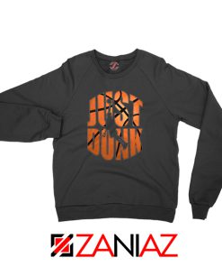 Just Dunk It Basketball Black Sweatshirt