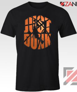 Just Dunk It Basketball Black Tshirt