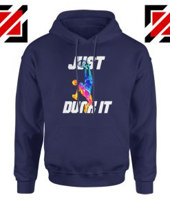 Just Dunk It Slam Dunk Navy Blue Hoodie