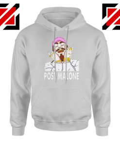 Post Malone 2020 Grey Hoodie