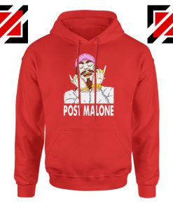 Post Malone 2020 Red Hoodie