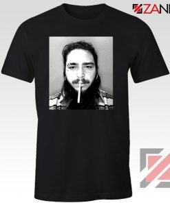 Post Malone Cigarette Black Tshirt