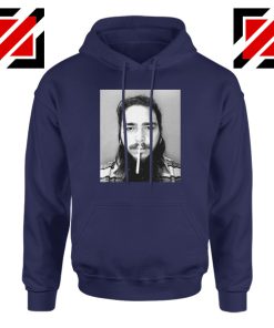 Post Malone Cigarette Navy Hoodie