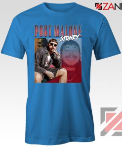 Post Malone Hollywood Blue Tee Shirt