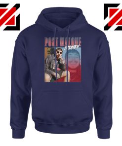 Post Malone Hollywood Navy Hoodie