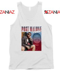 Post Malone Hollywood White Tank Top