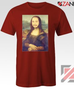 Post Malone Parody Monalisa Red Tshirt