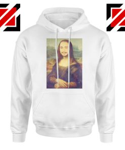 Post Malone Parody Monalisa White Hoodie