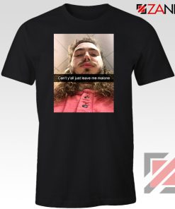 Post Malone Singer Black Tee Shirt