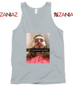 Post Malone Singer Grey Tank Top