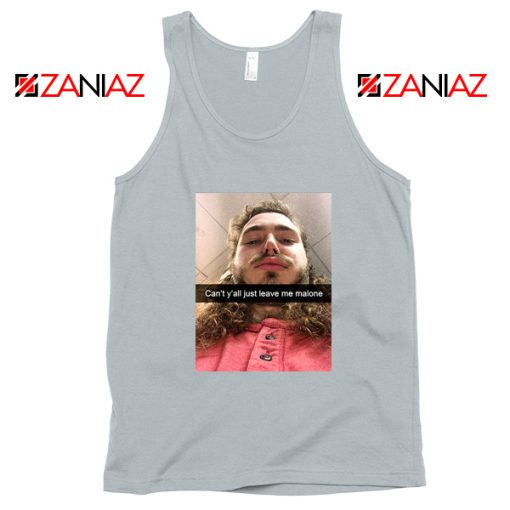 Post Malone Singer Grey Tank Top