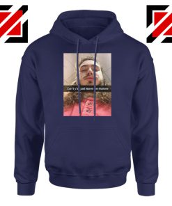 Post Malone Singer Navy Hoodie