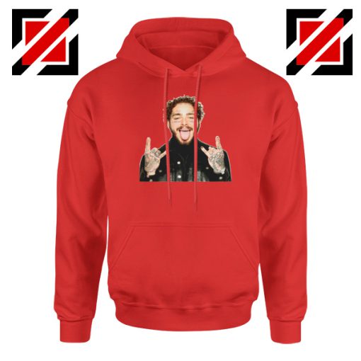 Post Malone Stoney Red Hoodie