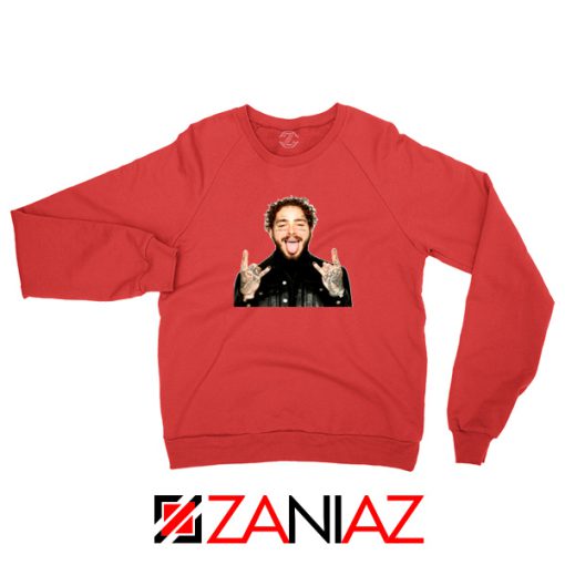 Post Malone Stoney Red Sweater