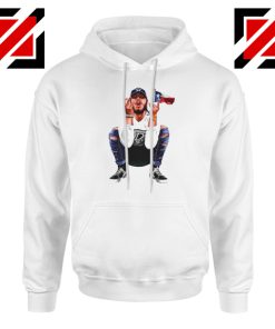 Post Malone White Iverson Hoodie