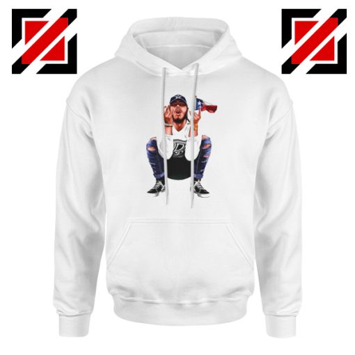 Post Malone White Iverson Hoodie