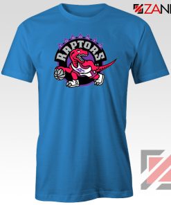 Raptors Heat Basketball Blue Tshirt