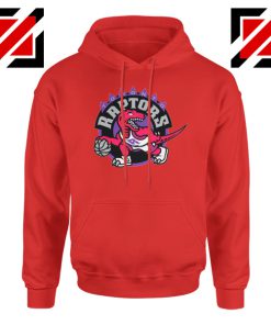 Raptors Heat Basketball Red Hoodie