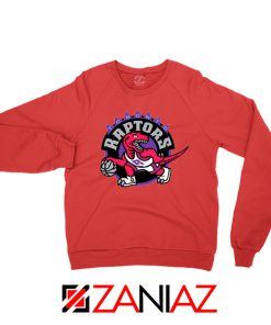 Raptors Heat Basketball Red Sweater