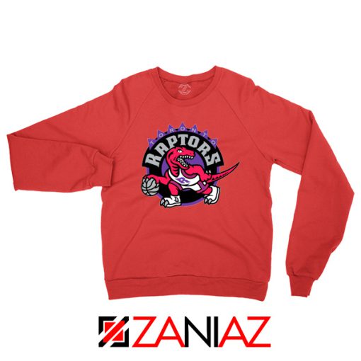 Raptors Heat Basketball Red Sweater