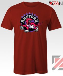 Raptors Heat Basketball Red Tshirt