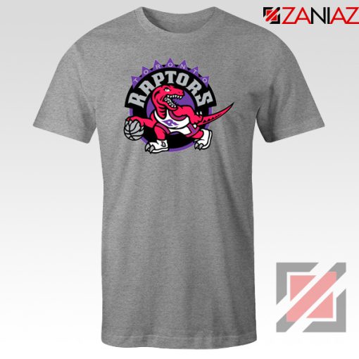 Raptors Heat Basketball Sport Grey Tshirt