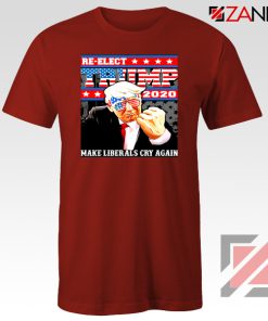 Re Elect Trump 2020 Red Tee Shirt