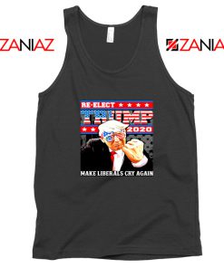 Reelection Trump 2020 Black Tank Top