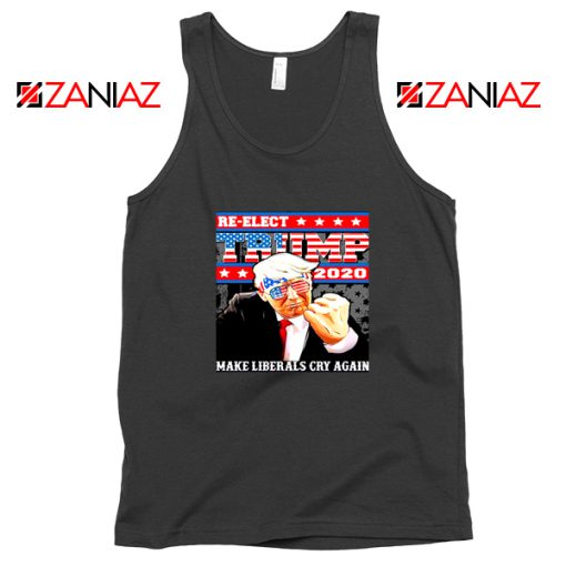 Reelection Trump 2020 Black Tank Top