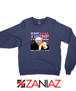 Reelection Trump 2020 Navy Sweatshirt