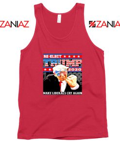 Reelection Trump 2020 Red Tank Top