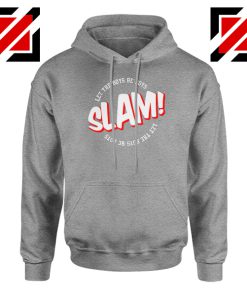 Slam Let The Boys Be Boys Sport Grey Hoodie