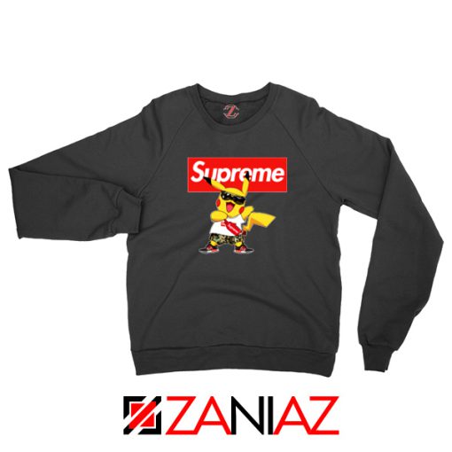 Supreme Pokemon Black Sweatshirt