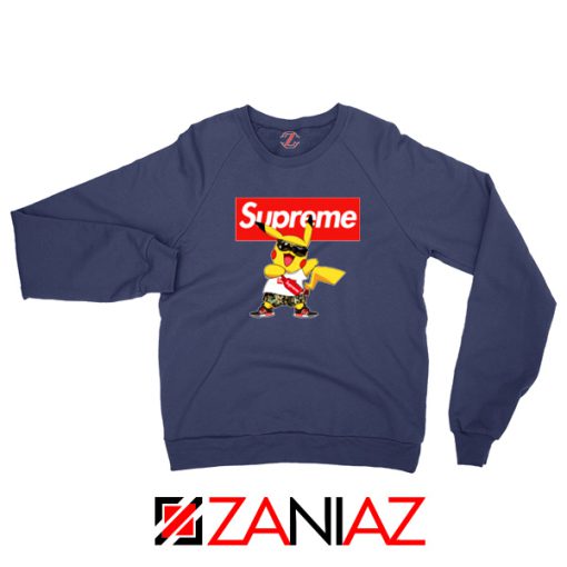 Supreme Pokemon Navy Blue Sweatshirt