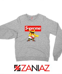 Supreme Pokemon Sport Grey Sweatshirt