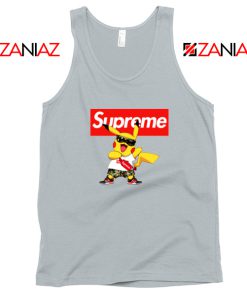 Supreme Pokemon Sport Grey Tank Top