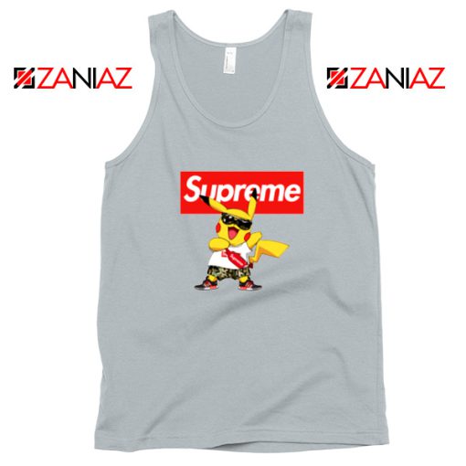 Supreme Pokemon Sport Grey Tank Top