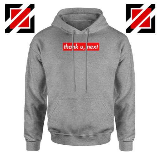 Thank U Next Lyrics Sport Grey Hoodie