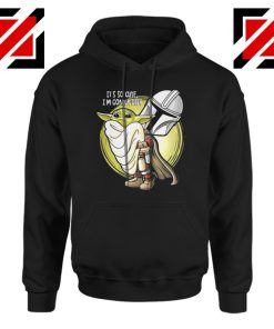 The Mandalorian Hug Baby Yoda Hoodie