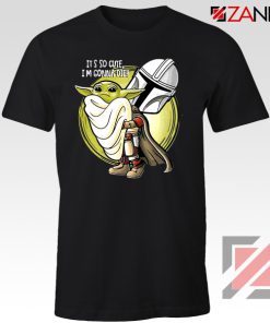 The Mandalorian Hug Baby Yoda Tshirt