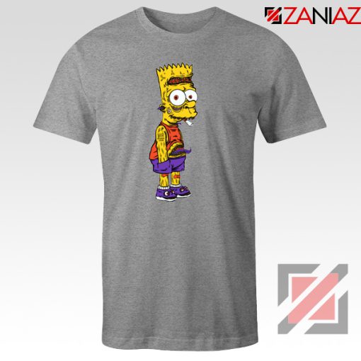 The Scary Bart Grey Tee Shirt